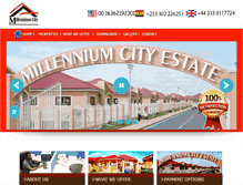 Tablet Screenshot of milleniumcitygh.com